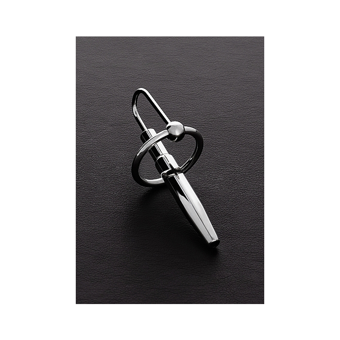 Wedge Plug Ring Stainless Steel Hollow Urethral Dilator (25mm) - Triune - BDSM Torture Wedge Plug Ring Stainless Steel Hollow Urethral Dilator (25mm) - Triune - BDSM Torture