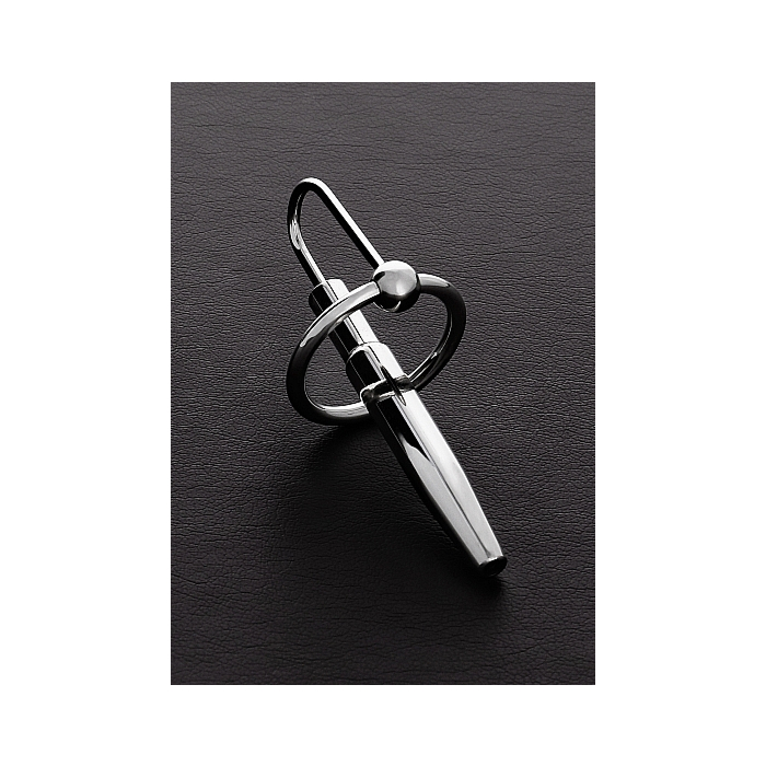 Wedge Plug Ring Stainless Steel Hollow Urethral Dilator (30mm) - Triune - BDSM Torture Wedge Plug Ring Stainless Steel Hollow Urethral Dilator (30mm) - Triune - BDSM Torture