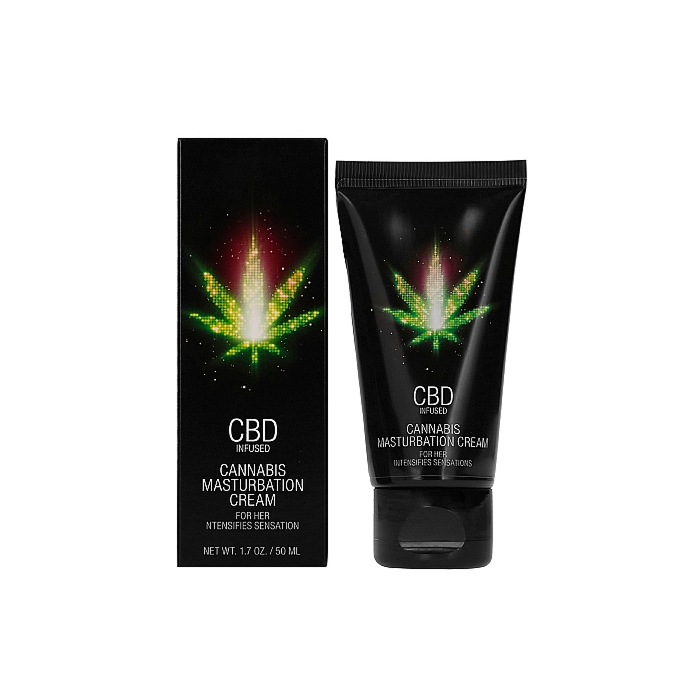 CBD Cannabis Masturbation Cream For Her - 50 ml CBD Cannabis Masturbation Cream For Her - 50 ml