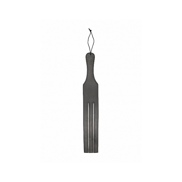 Three Finger Paddle Tawse - Black Three Finger Paddle Tawse - Black