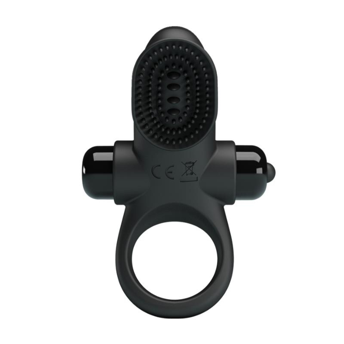 PRETTY LOVE - VIBRANT PENIS RING II Black PRETTY LOVE - VIBRANT PENIS RING II Black