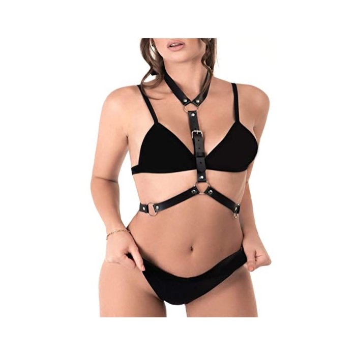 Basic Harness System Ecological Leather Black OS