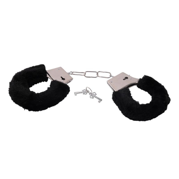 fur black handcuffs fur black handcuffs