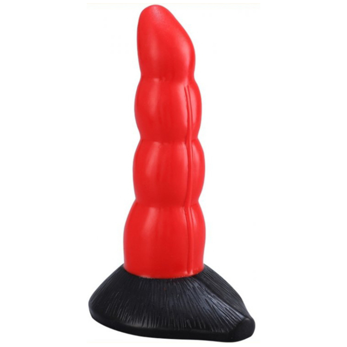 Ripped Monster Cater Silicone Dildo 17 x 5cm - Red Ripped Monster Cater Silicone Dildo 17 x 5cm - Red