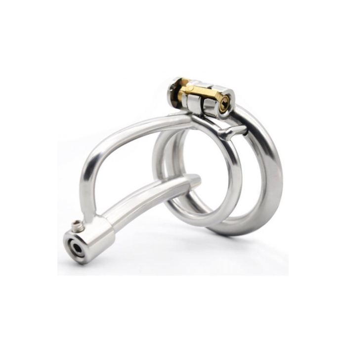 Chastity cage with 5cm diameter rod - 8mm diameter