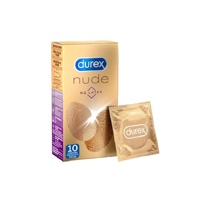 DUREX - CONDOMS NUDE NO LATEX 10 ST.