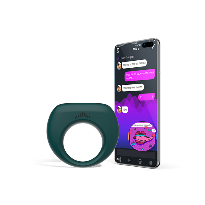 Vibrating Cockring Remote Control Dante II 32mm