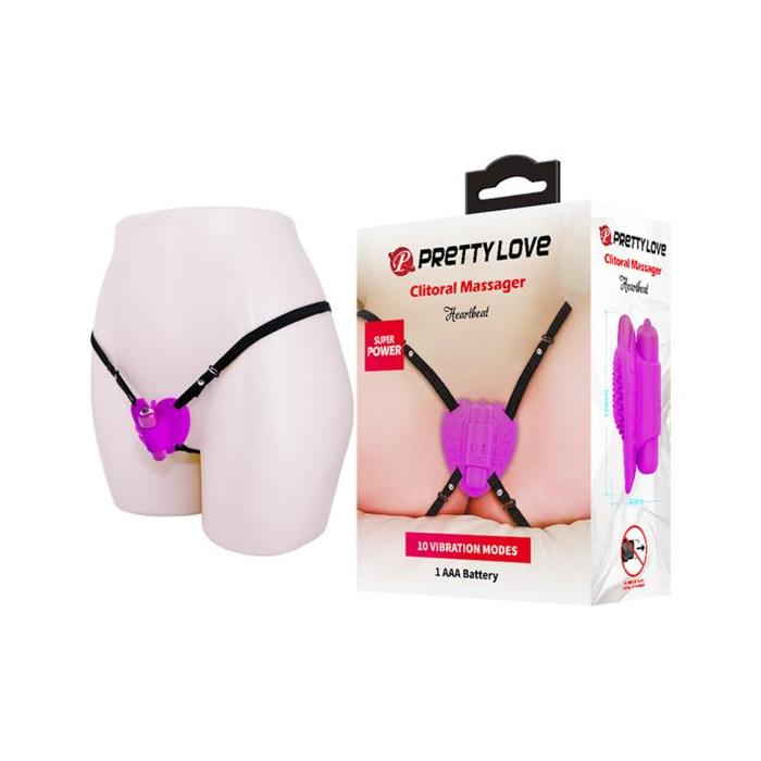 Pretty Love Heartbeat Clitoral Massager