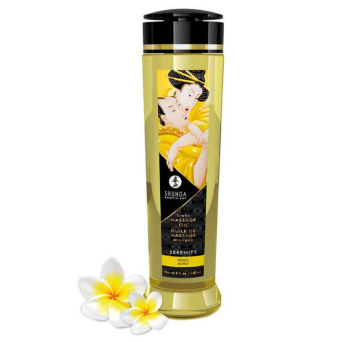Shunga Erotic Massage Sexual Gel 240 ml - Monoi Organic Sensual Oil Shunga Erotic Massage Sexual Gel 240 ml - Monoi Organic Sensual Oil