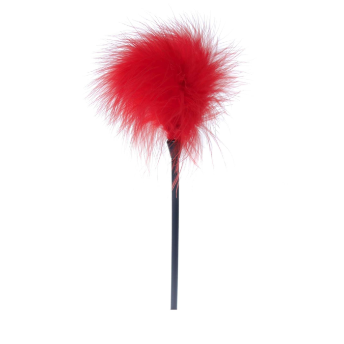 Fetish Feather Tickler - Red Fetish Feather Tickler - Red