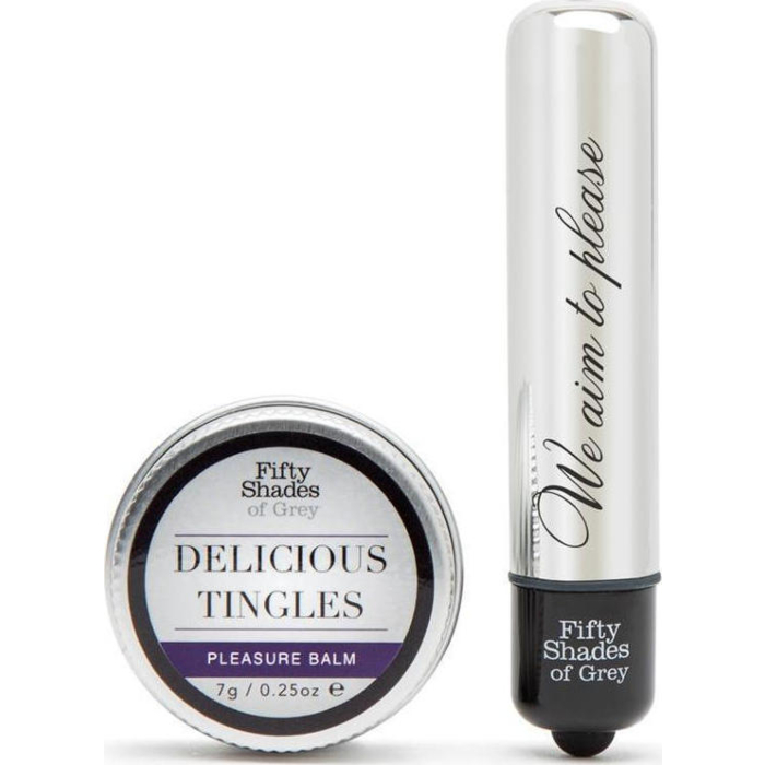 Fifty Shades of Grey Pleasure Overload Delicious Tingles Silver