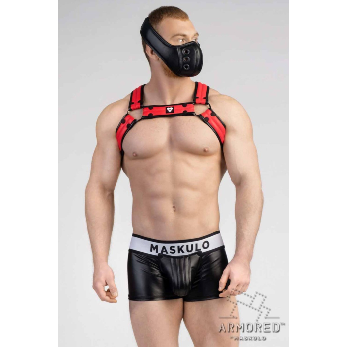 Armored Next. Men's Fetish Bulldog Harness L