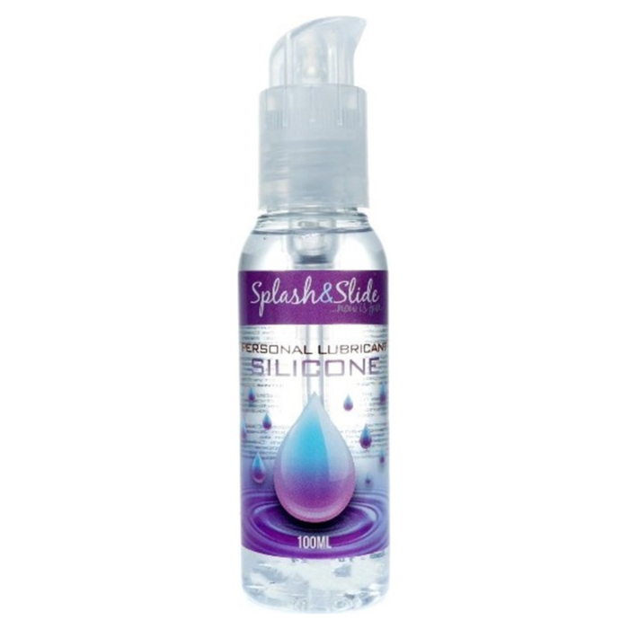 Personal Silicone Lubricant 100ml - Splash & Slide Personal Silicone Lubricant 100ml - Splash & Slide