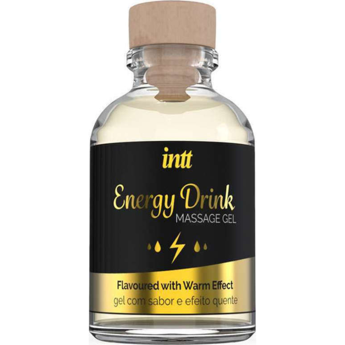 intt Massage Gel Flavoured with Warm Effect Energy Drink 30ml

