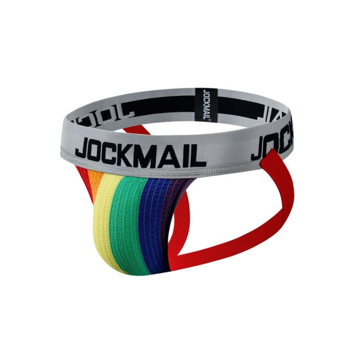 Men's JOCKMAIL - JM230 - Jockstrap - Rainbow Men's JOCKMAIL - JM230 - Jockstrap - Rainbow