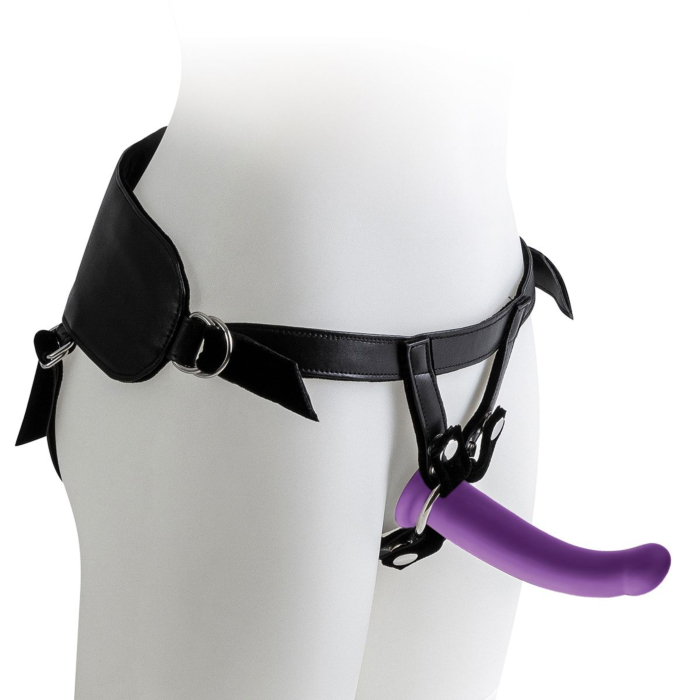 Kiotos Harness with Purple Dildos (3 pcs)