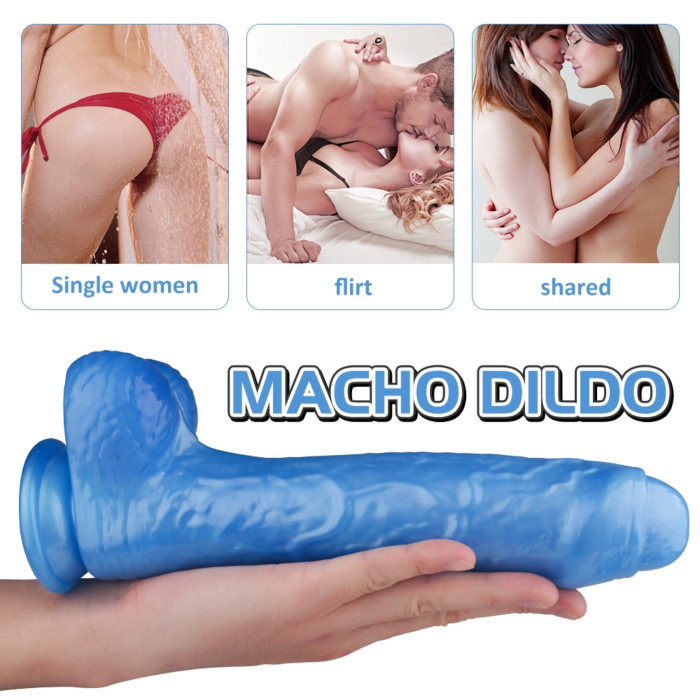 Dildo Realistic Penis Kylie Medium Blue 22 cm
Dildo Realistic Penis Kylie Medium Blue 22 cm