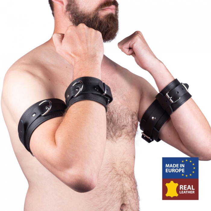 Real Leather arm - forearm restraints Real Leather arm - forearm restraints