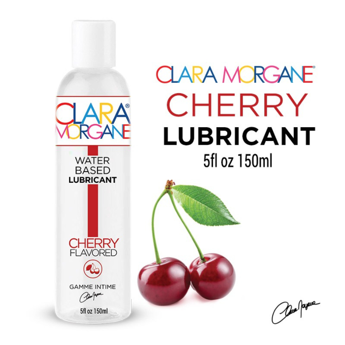 Edible Water Based Lubricant Cherry 150ml - Clara Morgane