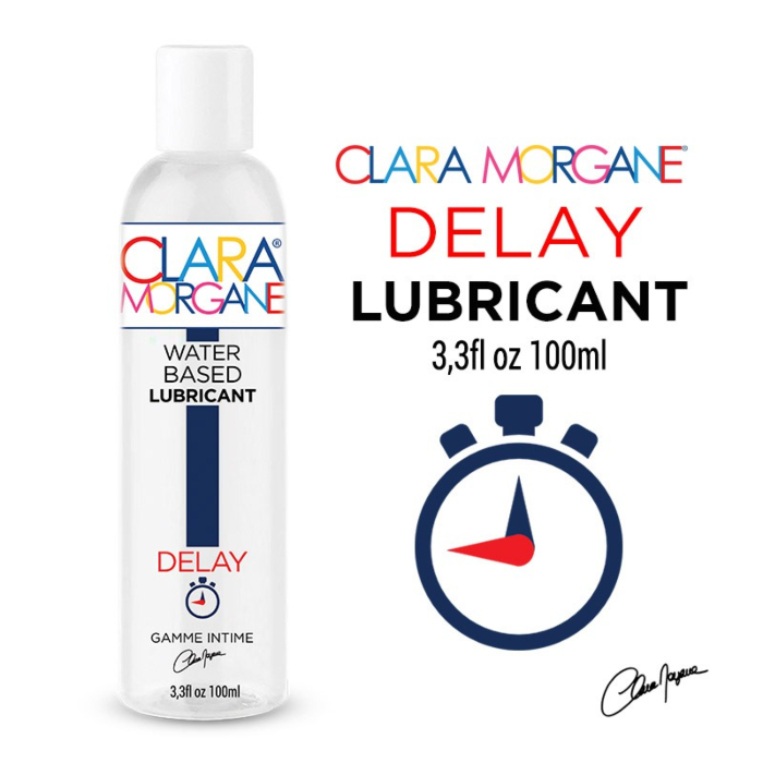 Delay Water Based Lubricant 100ml - Clara Morgane