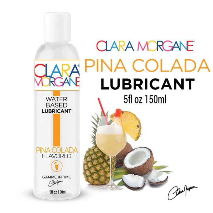 Edible Water Based Lubricant Pina Colada 150ml - Clara Morgane Edible Water Based Lubricant Pina Colada 150ml - Clara Morgane