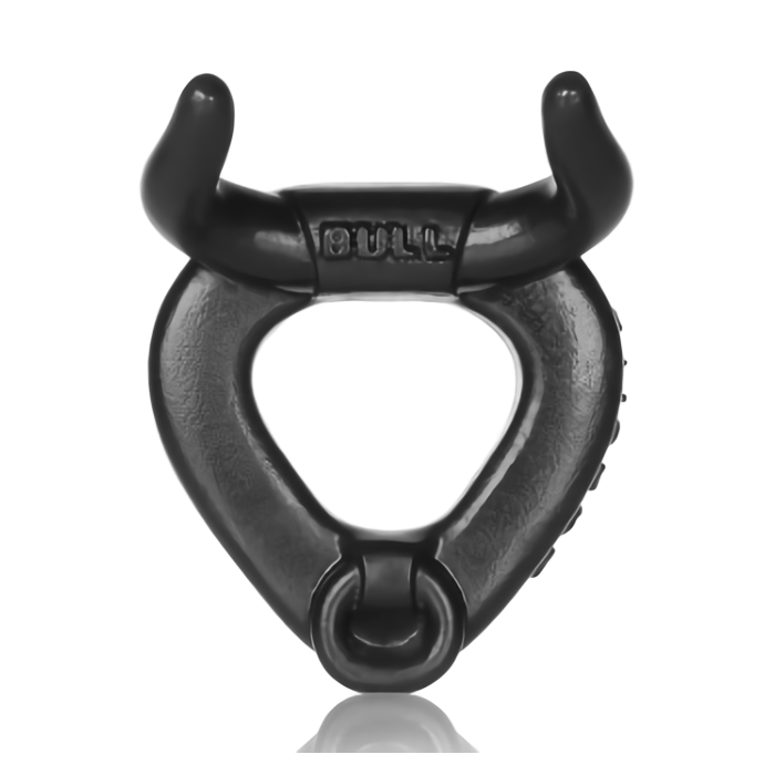 [SIL] Bull Cock Ring Black [D]