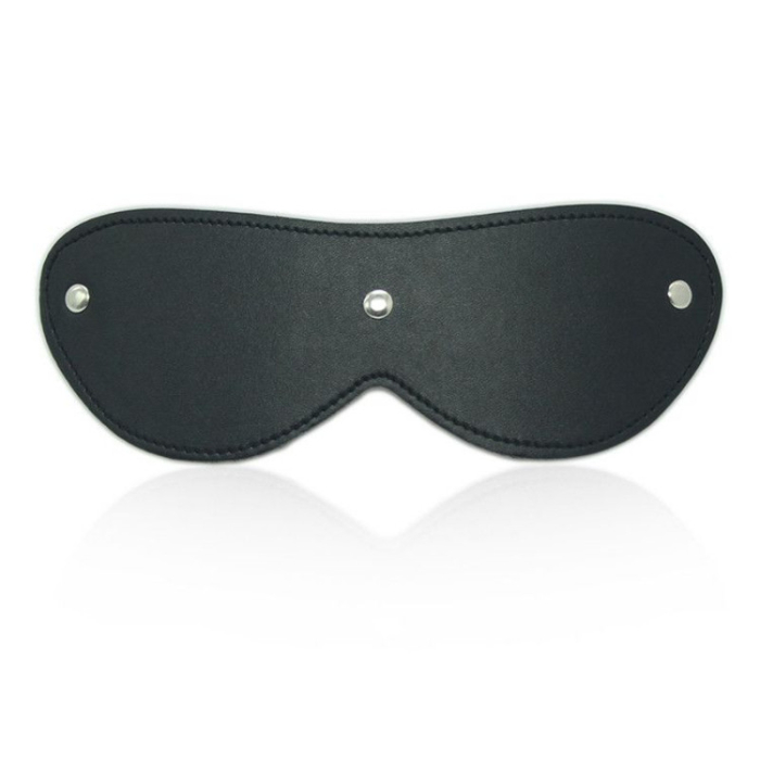 Δερμάτινη μάσκα στυλ φετίχ -μαύρη Blindfold Mask Δερμάτινη μάσκα στυλ φετίχ -μαύρη Blindfold Mask