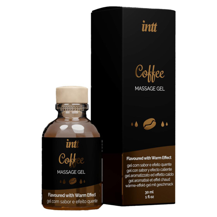 Intt - Hot Effect Coffee Flavor Massage Gel 30ml Intt - Hot Effect Coffee Flavor Massage Gel 30ml