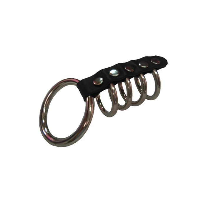 Cock 5 metal rings-2002652 Cock 5 metal rings-2002652