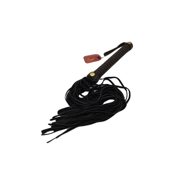 Bound to Please Nubuck Leather Flogger - Whip
