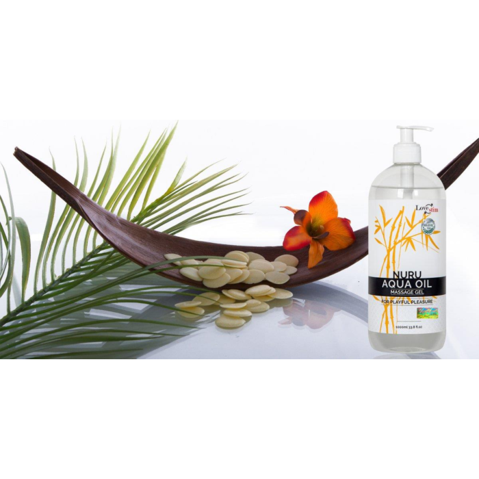 Nuru Aqua Oil Massage Gel 1000ml