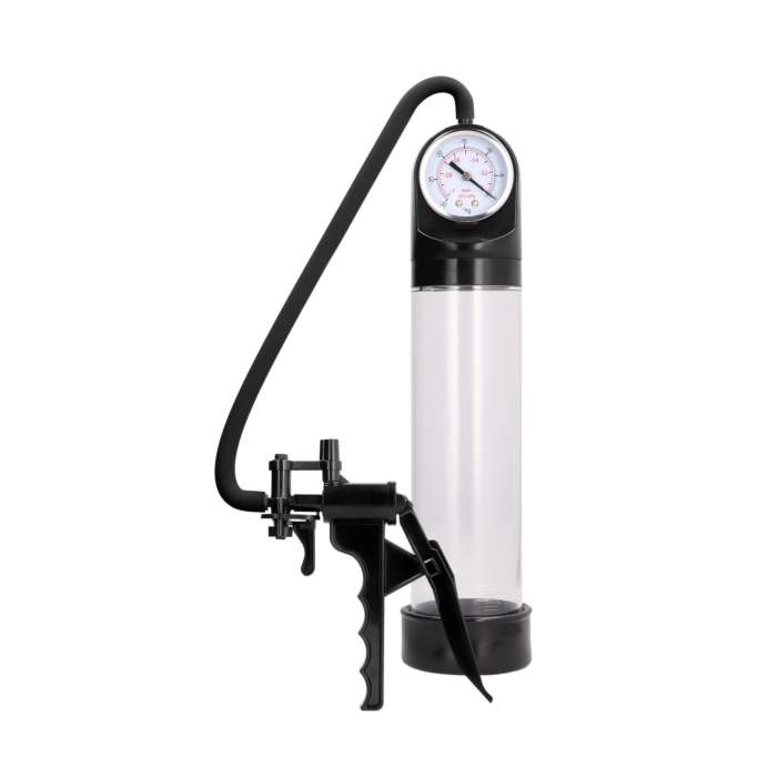 Pumped - Elite Pump With Advanced PSI Gauge - Transparent Pumped - Elite Pump With Advanced PSI Gauge - Transparent