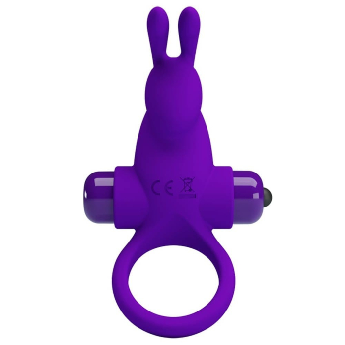 Pretty Love Vibrant Penis Sleeve 1 Purple

