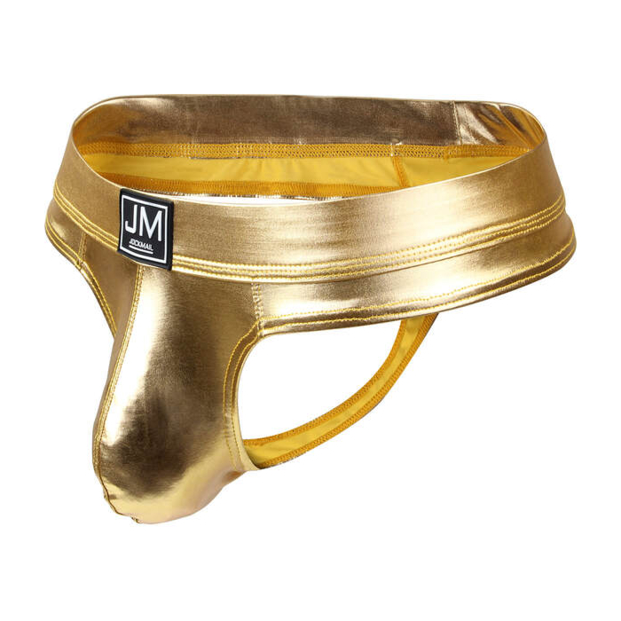 JOCKMAIL SPECTRUM JM295 JOCKSTRAP - GOLD JOCKMAIL SPECTRUM JM295 JOCKSTRAP - GOLD