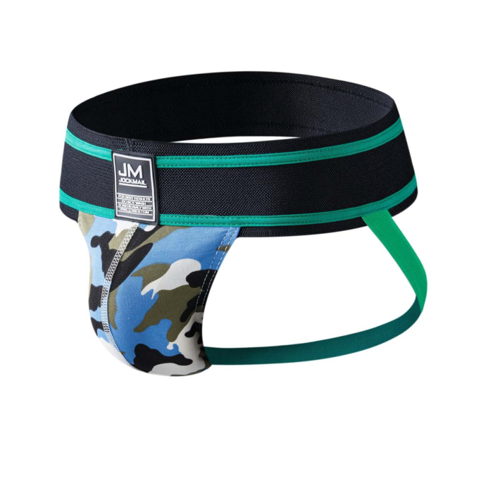 Men's JOCKMAIL - JM226 - Jockstrap - Green Men's JOCKMAIL - JM226 - Jockstrap - Green