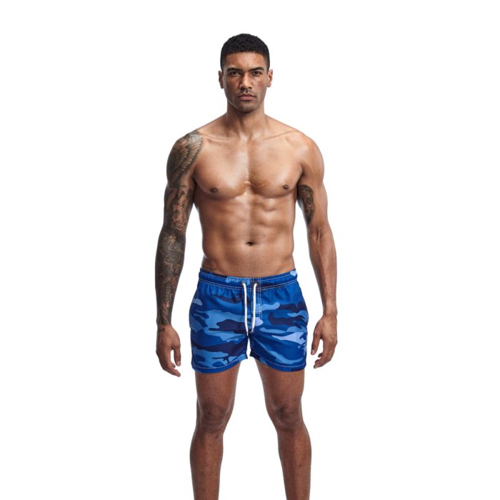 Men's JOCKMAIL - JM809 - Shorts - Army Blue Men's JOCKMAIL - JM809 - Shorts - Army Blue
