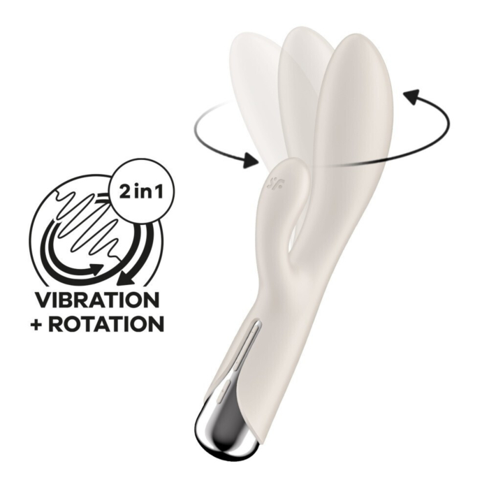 Satisfyer Spinning Rabbit Vibrator 1 White