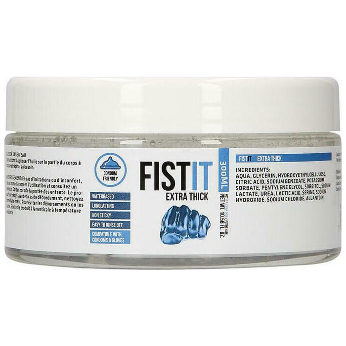 Fist It Extra Thick Water-Based Anal Lubricant 300ml - Shots Media