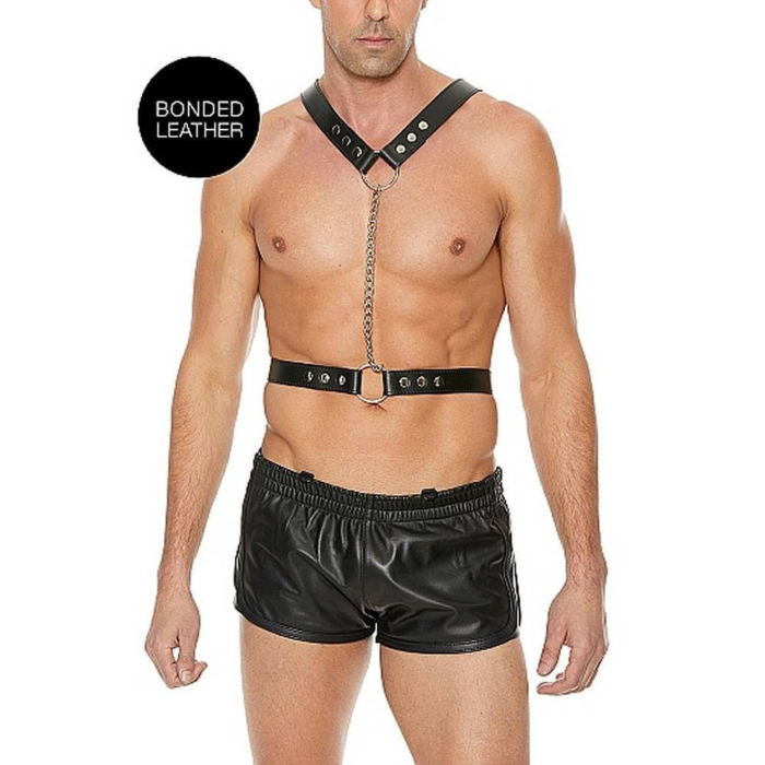 Shots Ouch Twisted Bit Leather Harness Black
Shots Ouch Twisted Bit Leather Harness Black