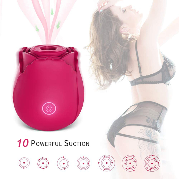 Stymulator-ROSE Massager USB 10 function