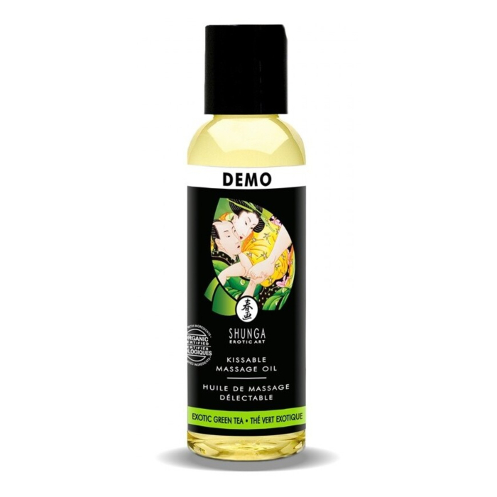 Shunga - Green Tea Organic Massage Oil 60ml Shunga - Green Tea Organic Massage Oil 60ml