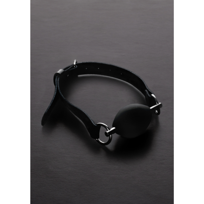 Oval Silicone Ball Gag - Black
Oval Silicone Ball Gag - Black