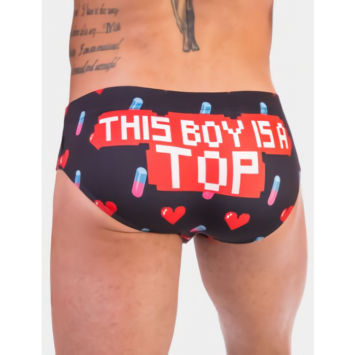 Top Boy Swim Brief - Barcode Berlin Top Boy Swim Brief - Barcode Berlin