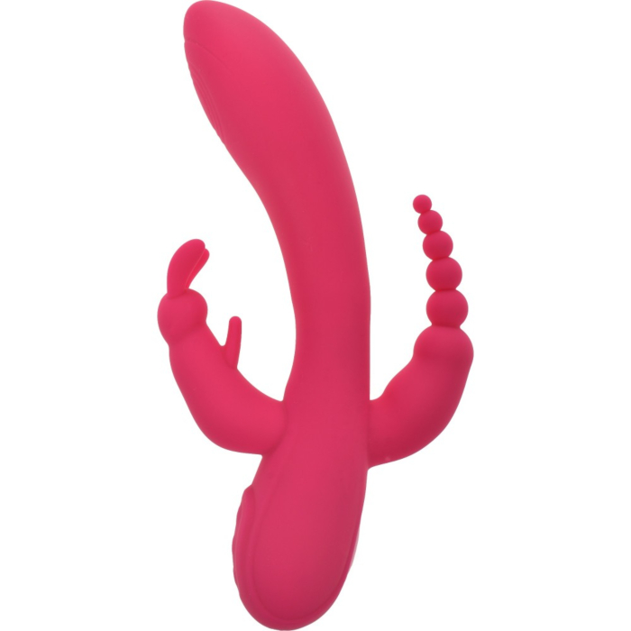 Triple Power Vibrator 10 Vibration Modes Pink USB Passion Labs Triple Power Vibrator 10 Vibration Modes Pink USB Passion Labs