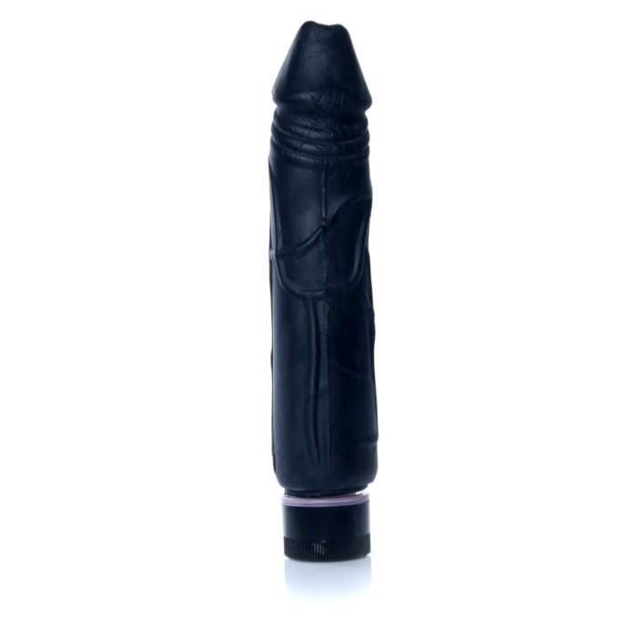 Real Skin Vibrator 23 cm - Black Real Skin Vibrator 23 cm - Black