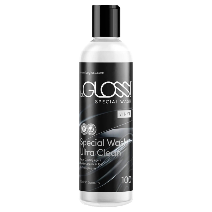 beGLOSS SPECIAL WASH VINYL & PVC - Detergent for VINYL & PVC Clothing 100ml beGLOSS SPECIAL WASH VINYL & PVC - Detergent for VINYL & PVC Clothing 100ml