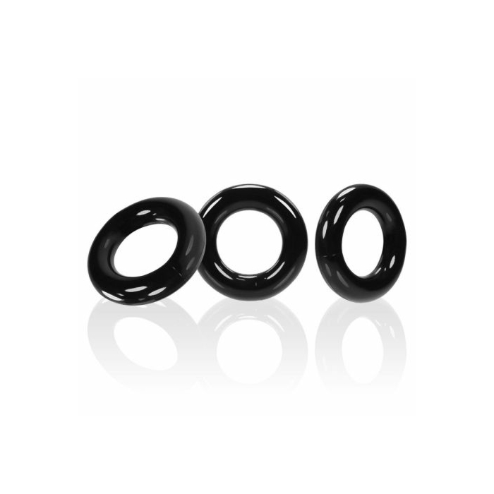 Willy rings cockring 3-
pack black