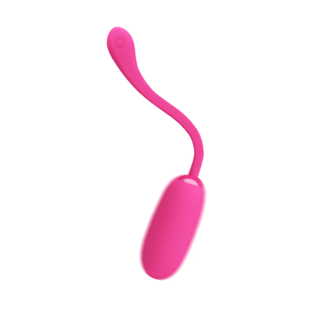 Pretty Love Silicone Rechargeable Vibrating Vaginal Egg (Pink)